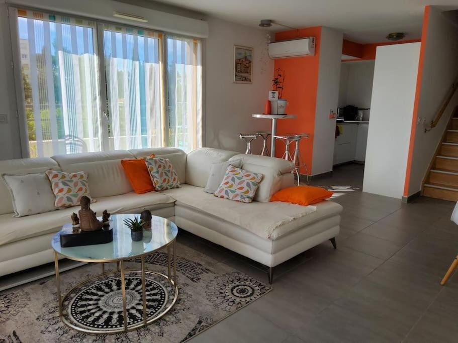 Magnifique Rooftop Duplex Climatise Familial, Aux Arceaux Montpellier Luaran gambar